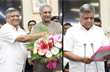 Former Karnataka CM, Jagadish Shettar, two others, take oath as Congress MLCs